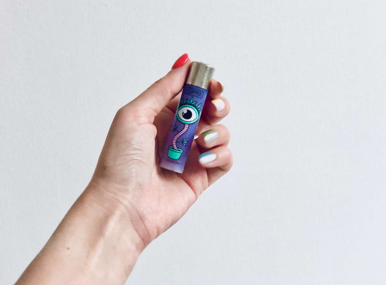 open a bottle with a lighter