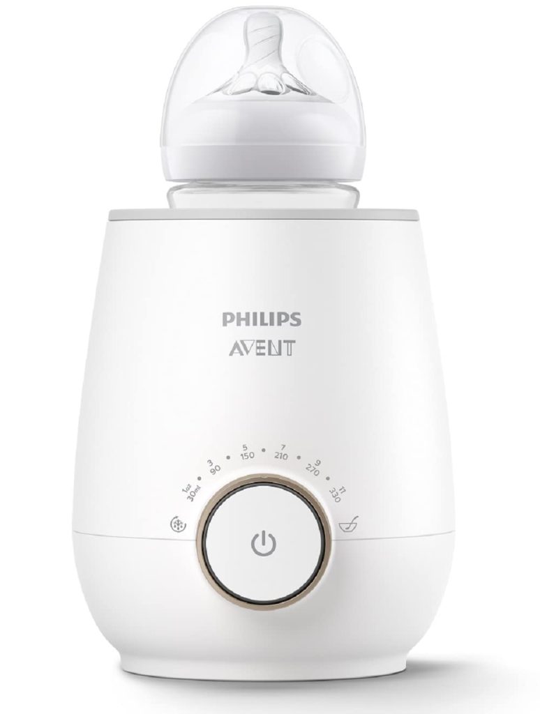 The third one on the list is Philips AVENT Fast Baby Bottle Warmer, here are the reasons why: